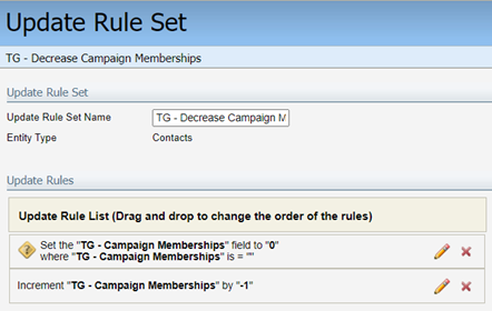 Decrement contact field value in Eloqua